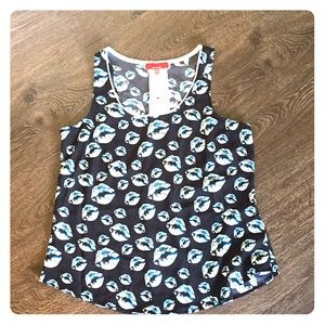 Lips Tank from Saks 5th Ave